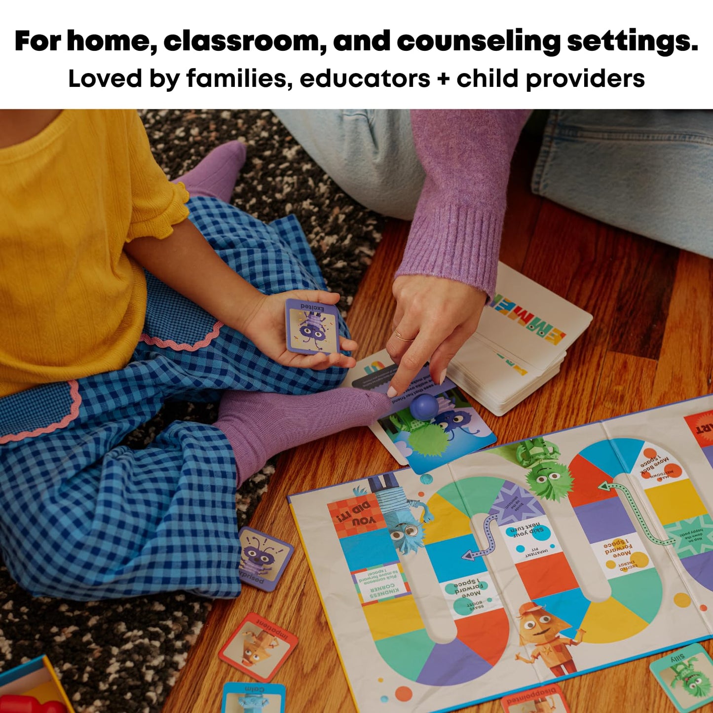 Emotion Learning Board Game for Kids & Families