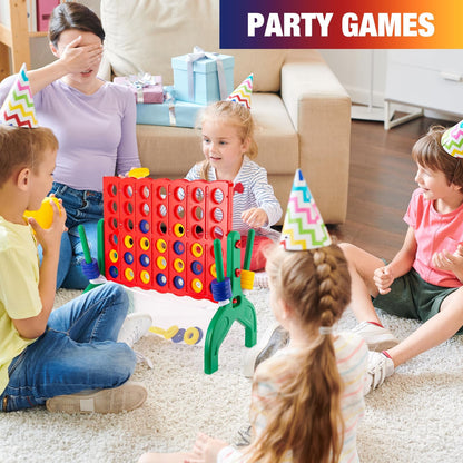4 In A Row Game Set for Kids & Family Fun
