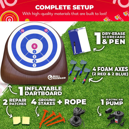 Giant Axe Darts Outdoor Game for Family Fun