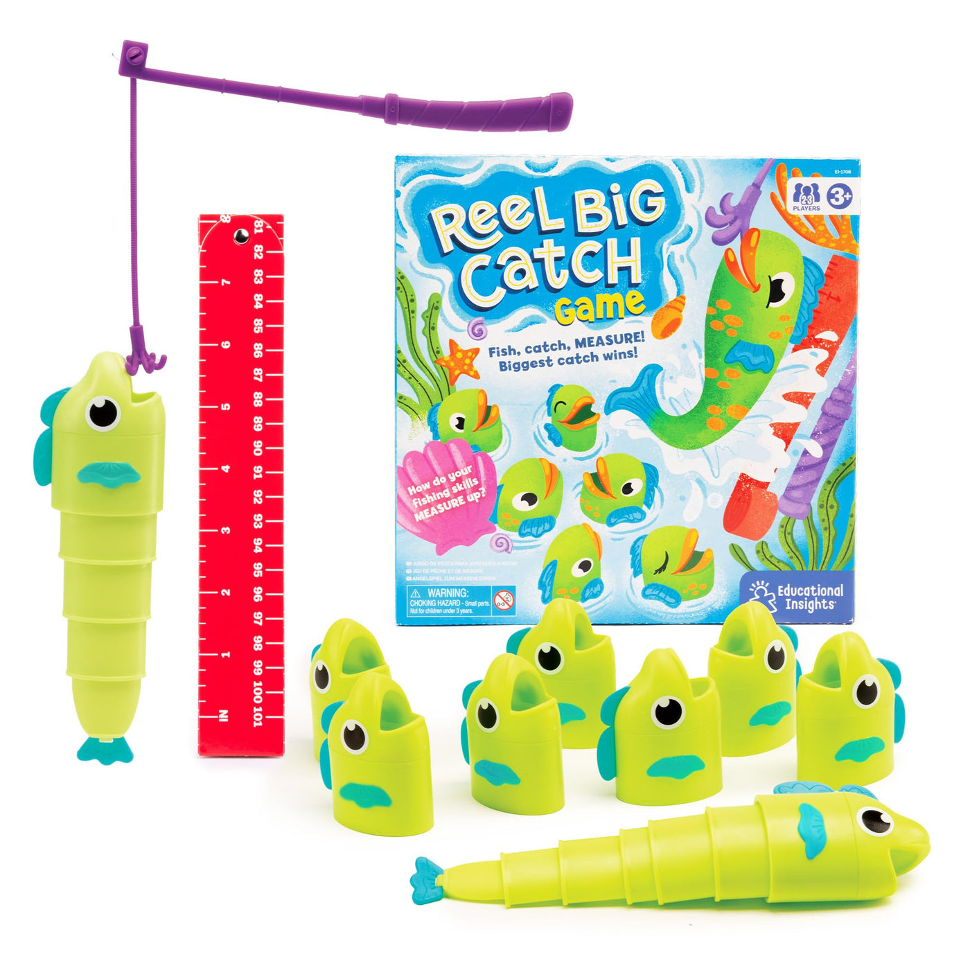 Preschool Fishing Math Counting Learning Game