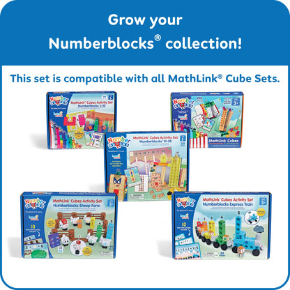 Number Blocks Math Learning Activity Set