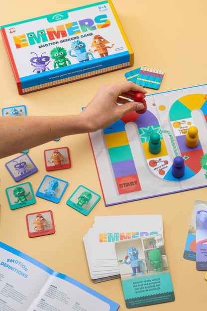 Emotion Learning Board Game for Kids & Families