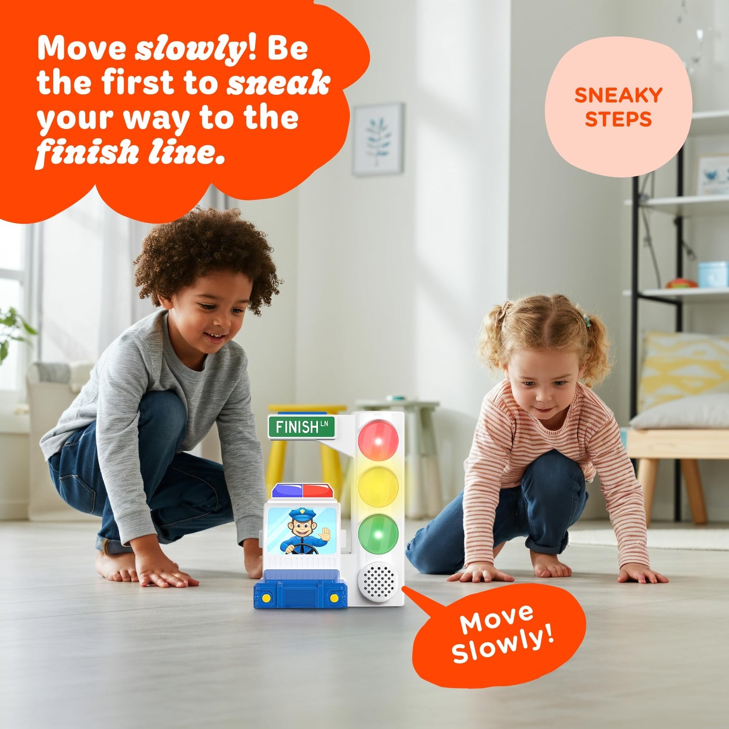 Red Light Green Light Motion Game for Kids & Family