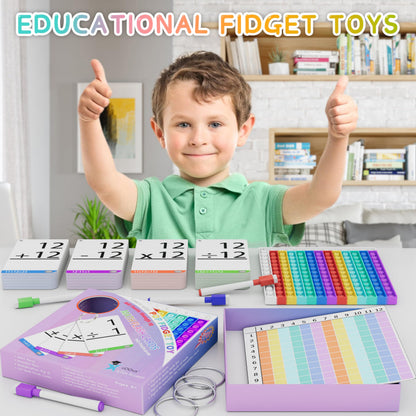 Educational Flash Cards Sight Word Math Game