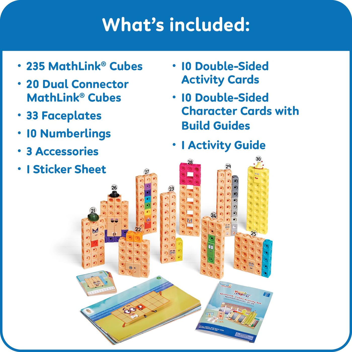 Number Blocks Math Learning Activity Set