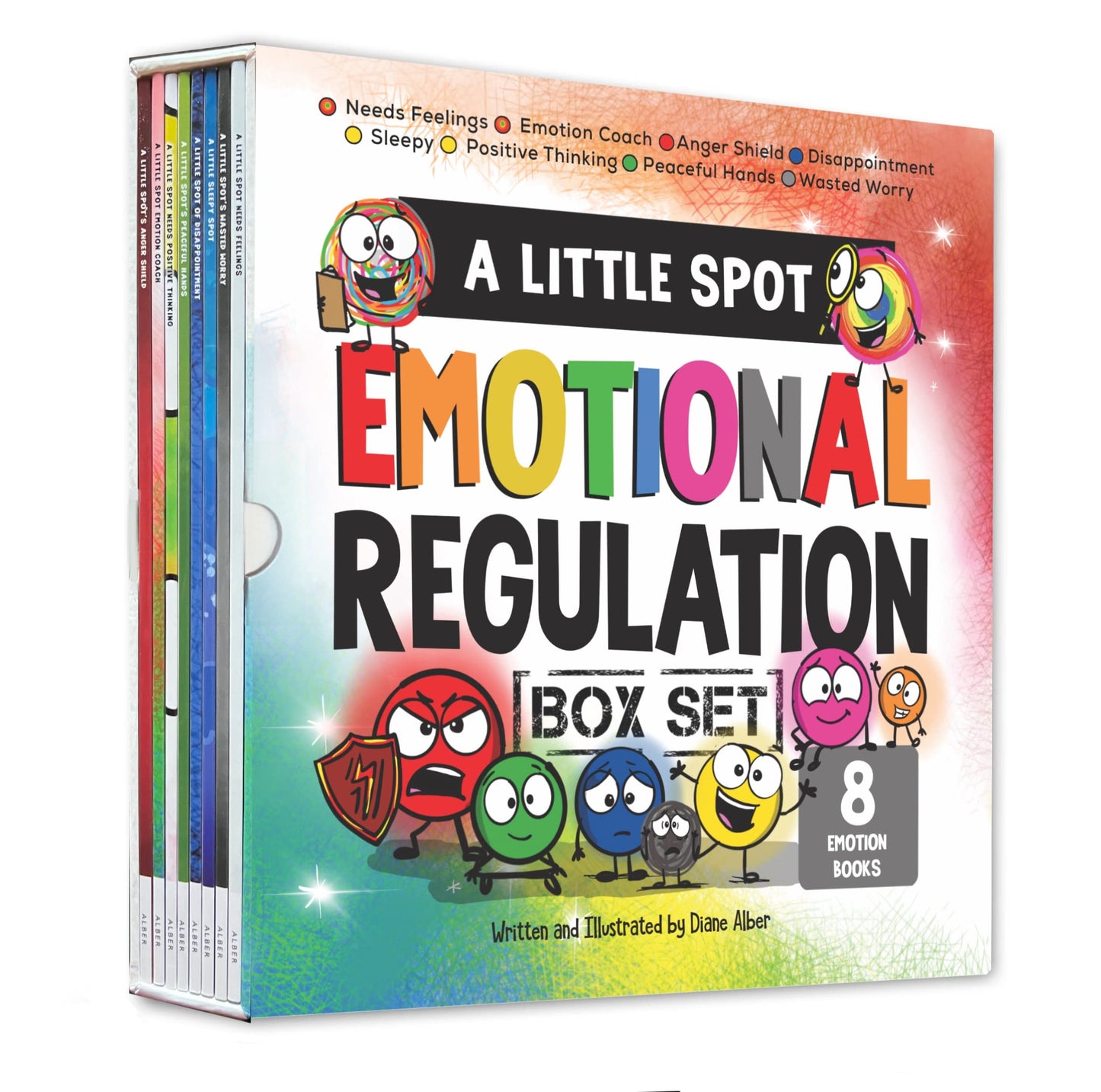 Emotional Regulation Book Set for Kids Learning