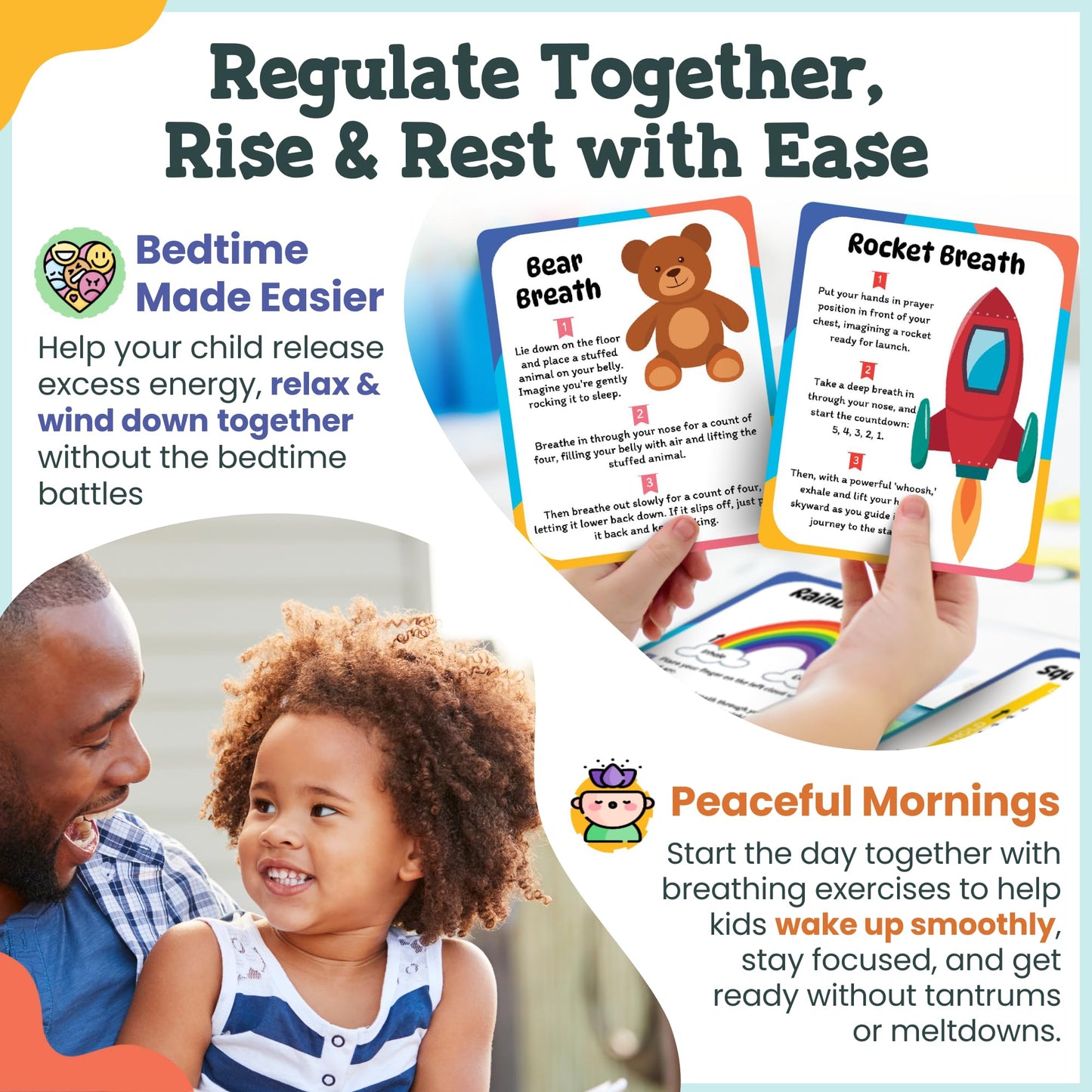 Calm Down Corner Kit with Mindfulness Cards for Kids