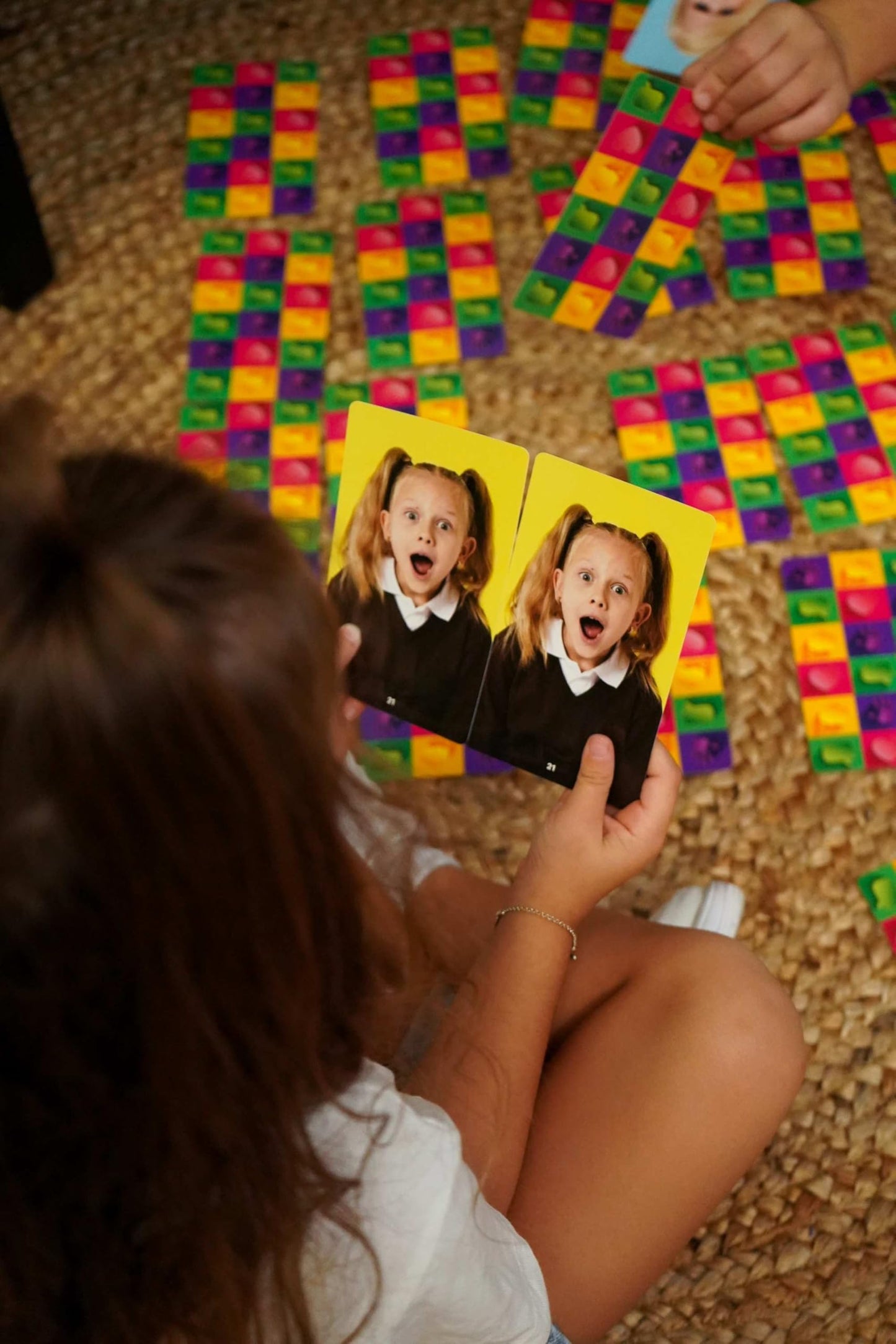 Real Photo Emotion Cards with Matching Game