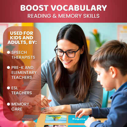 Learning Flash Cards for Kids Speech Development