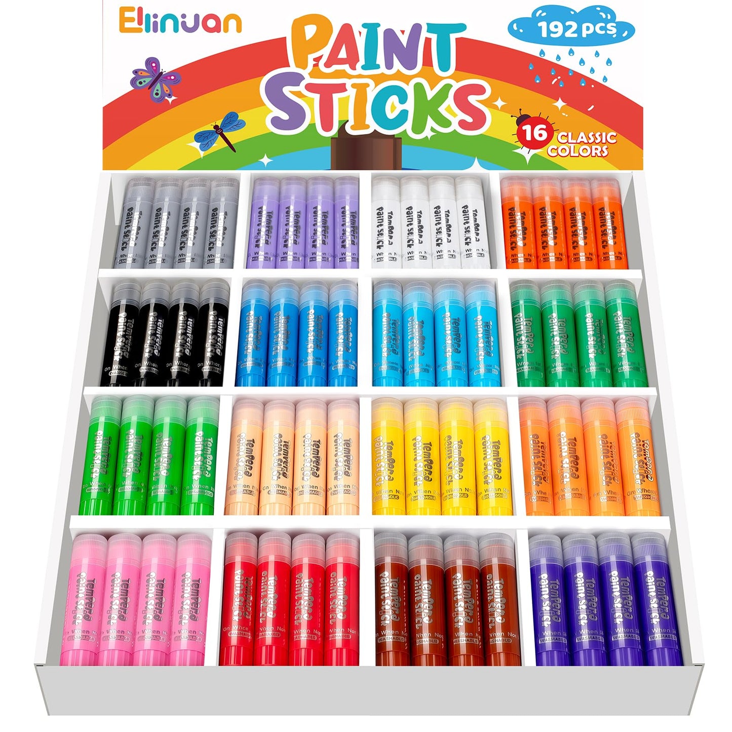 4 count paint sticks