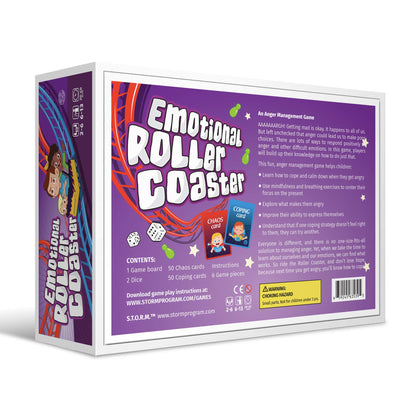 Anger Management Board Game for Kids & Families