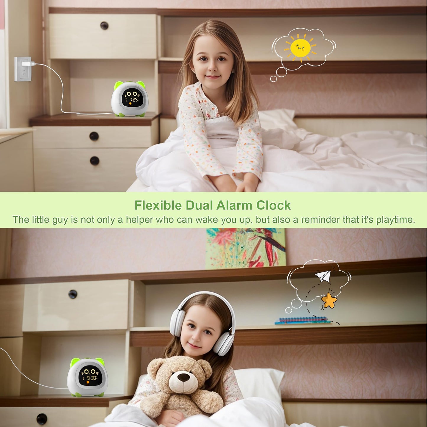 Kids Sleep Training Alarm Clock
