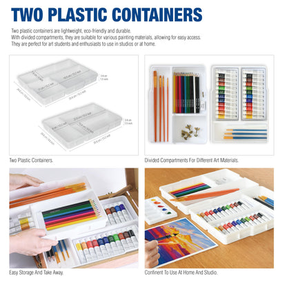 Acrylic Painting Kit with Easel Supplies