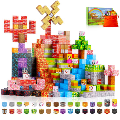 Magnetic Building Blocks STEM Toy Set