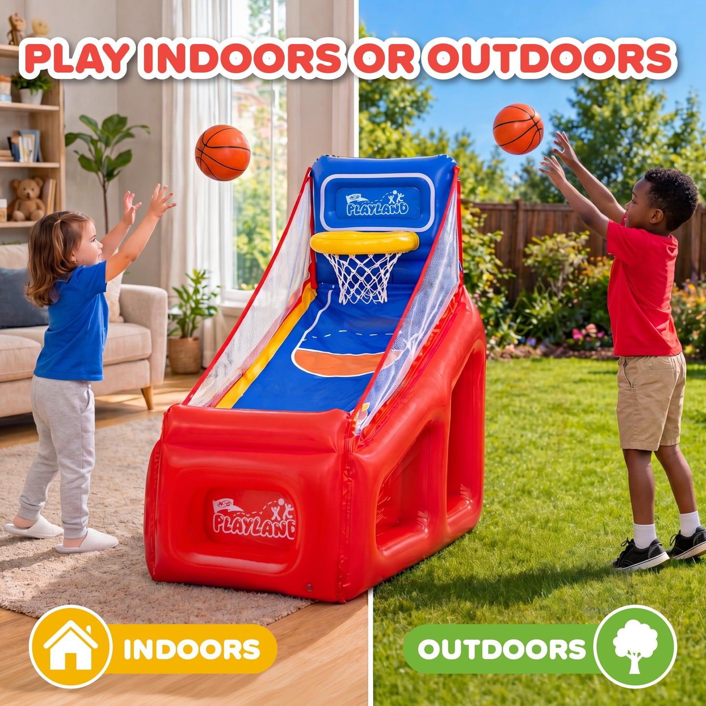 Inflatable Backyard Carnival Games for Kids & Family Fun
