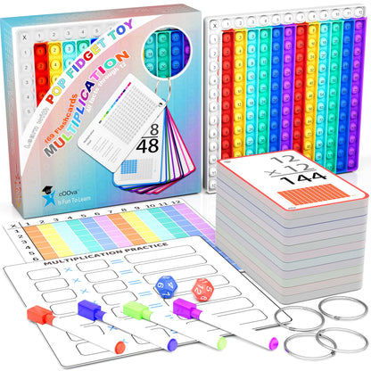 Educational Flash Cards Sight Word Math Game