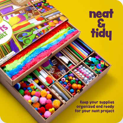 Kids Arts and Crafts Supplies Kit